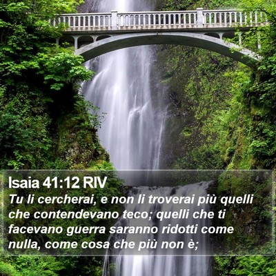 Isaia 41:12 RIV Bible Verse Image