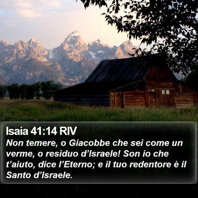 Isaia 41:14 RIV Bible Verse Image