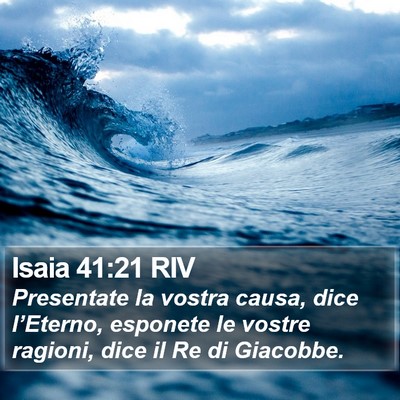 Isaia 41:21 RIV Bible Verse Image