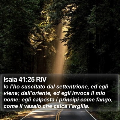 Isaia 41:25 RIV Bible Verse Image