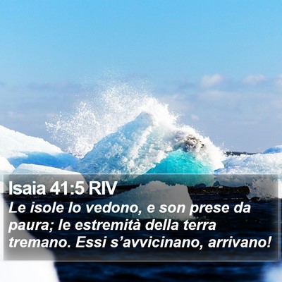 Isaia 41:5 RIV Bible Verse Image