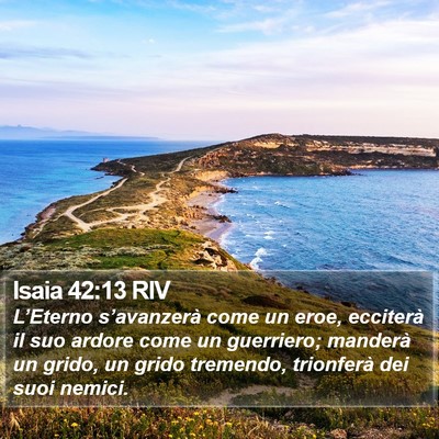 Isaia 42:13 RIV Bible Verse Image