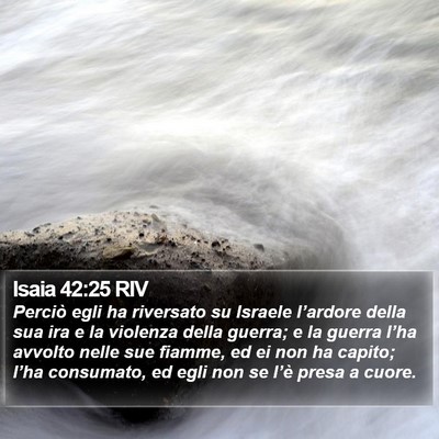 Isaia 42:25 RIV Bible Verse Image