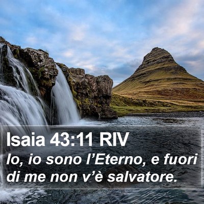 Isaia 43:11 RIV Bible Verse Image