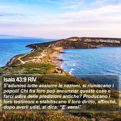 Isaia 43:9 RIV Bible Verse Image
