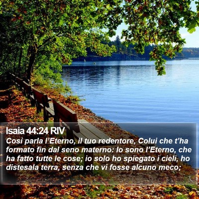 Isaia 44:24 RIV Bible Verse Image