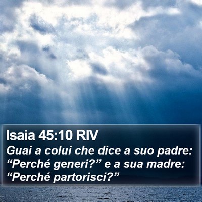 Isaia 45:10 RIV Bible Verse Image