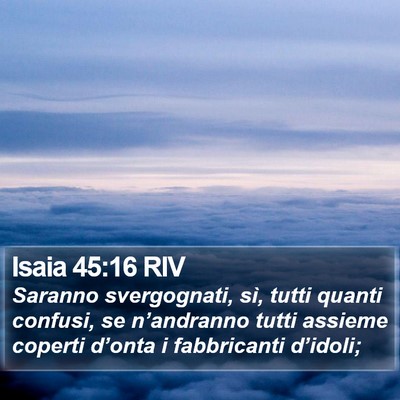 Isaia 45:16 RIV Bible Verse Image