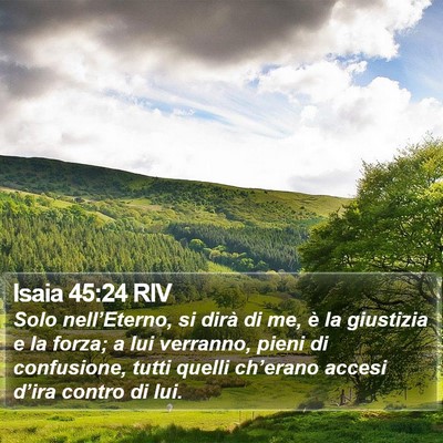 Isaia 45:24 RIV Bible Verse Image