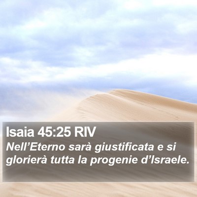 Isaia 45:25 RIV Bible Verse Image