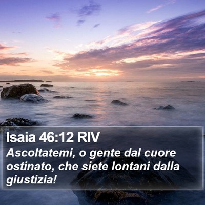 Isaia 46:12 RIV Bible Verse Image