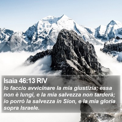 Isaia 46:13 RIV Bible Verse Image