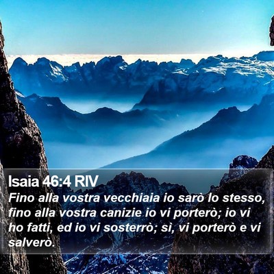 Isaia 46:4 RIV Bible Verse Image