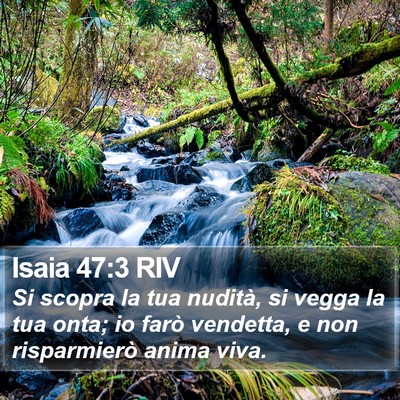 Isaia 47:3 RIV Bible Verse Image
