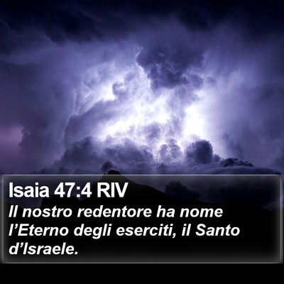 Isaia 47:4 RIV Bible Verse Image