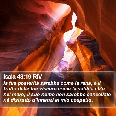 Isaia 48:19 RIV Bible Verse Image