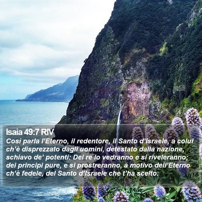 Isaia 49:7 RIV Bible Verse Image
