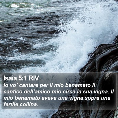 Isaia 5:1 RIV Bible Verse Image