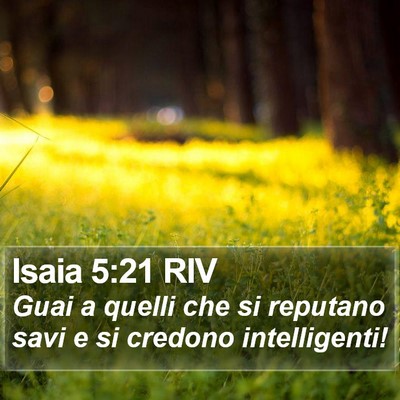 Isaia 5:21 RIV Bible Verse Image