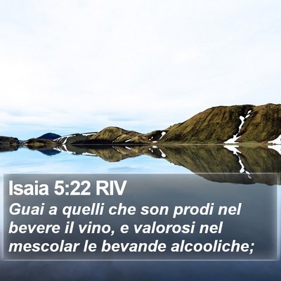Isaia 5:22 RIV Bible Verse Image