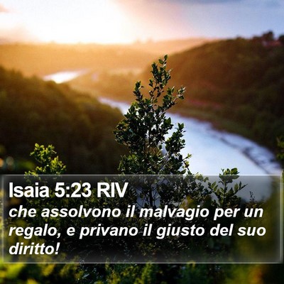 Isaia 5:23 RIV Bible Verse Image