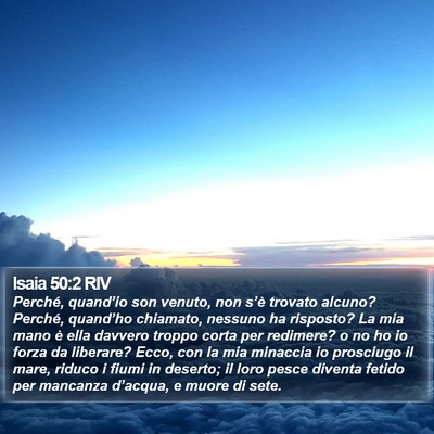 Isaia 50:2 RIV Bible Verse Image