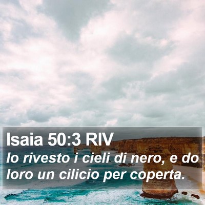 Isaia 50:3 RIV Bible Verse Image