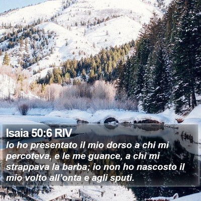 Isaia 50:6 RIV Bible Verse Image