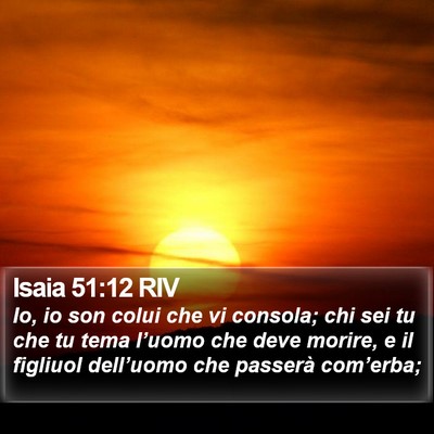 Isaia 51:12 RIV Bible Verse Image