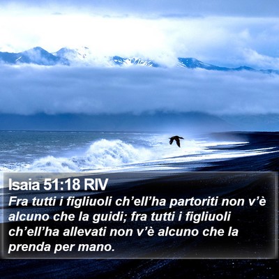 Isaia 51:18 RIV Bible Verse Image