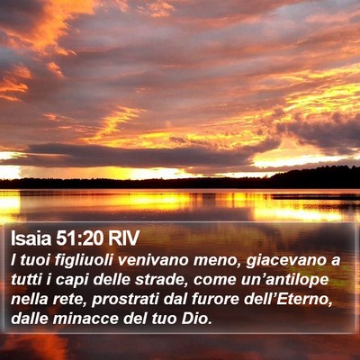 Isaia 51:20 RIV Bible Verse Image