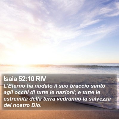 Isaia 52:10 RIV Bible Verse Image