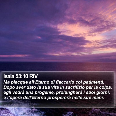 Isaia 53:10 RIV Bible Verse Image