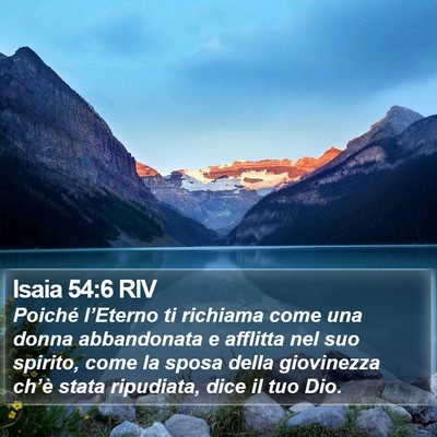 Isaia 54:6 RIV Bible Verse Image