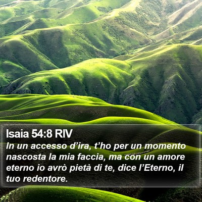 Isaia 54:8 RIV Bible Verse Image