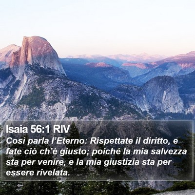 Isaia 56:1 RIV Bible Verse Image