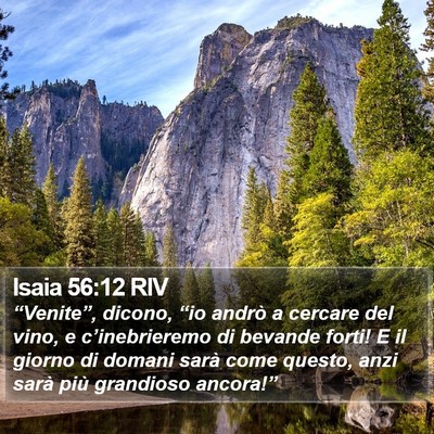 Isaia 56:12 RIV Bible Verse Image