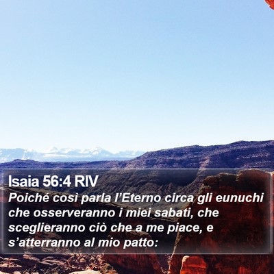 Isaia 56:4 RIV Bible Verse Image