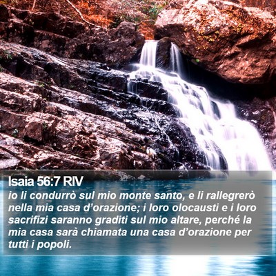 Isaia 56:7 RIV Bible Verse Image