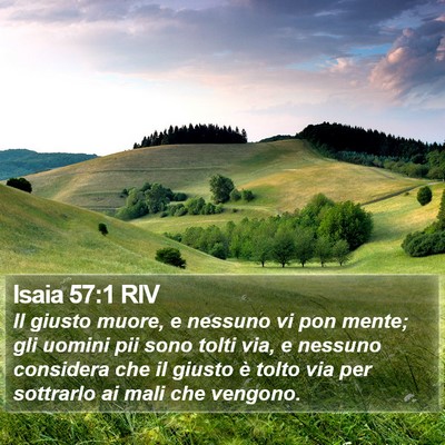 Isaia 57:1 RIV Bible Verse Image