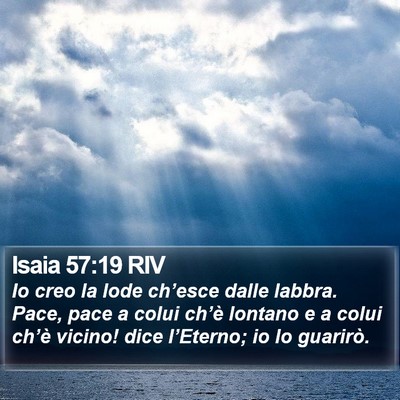 Isaia 57:19 RIV Bible Verse Image