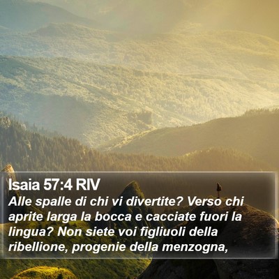 Isaia 57:4 RIV Bible Verse Image