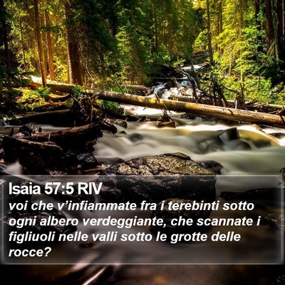 Isaia 57:5 RIV Bible Verse Image