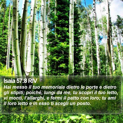 Isaia 57:8 RIV Bible Verse Image