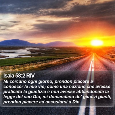 Isaia 58:2 RIV Bible Verse Image