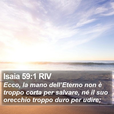 Isaia 59:1 RIV Bible Verse Image