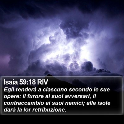 Isaia 59:18 RIV Bible Verse Image