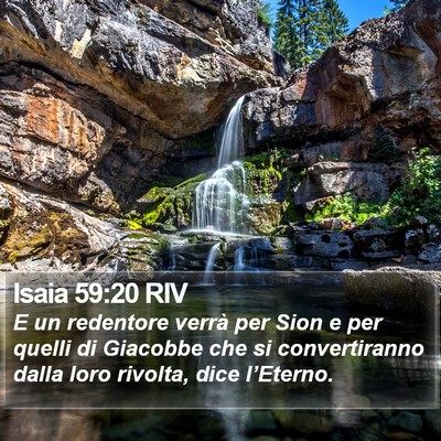 Isaia 59:20 RIV Bible Verse Image
