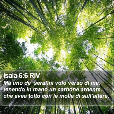 Isaia 6:6 RIV Bible Verse Image