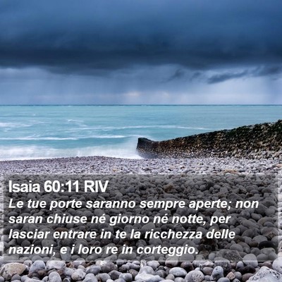 Isaia 60:11 RIV Bible Verse Image
